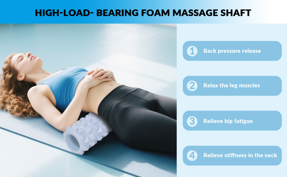 7-in-1 Deep Tissue Foam Roller